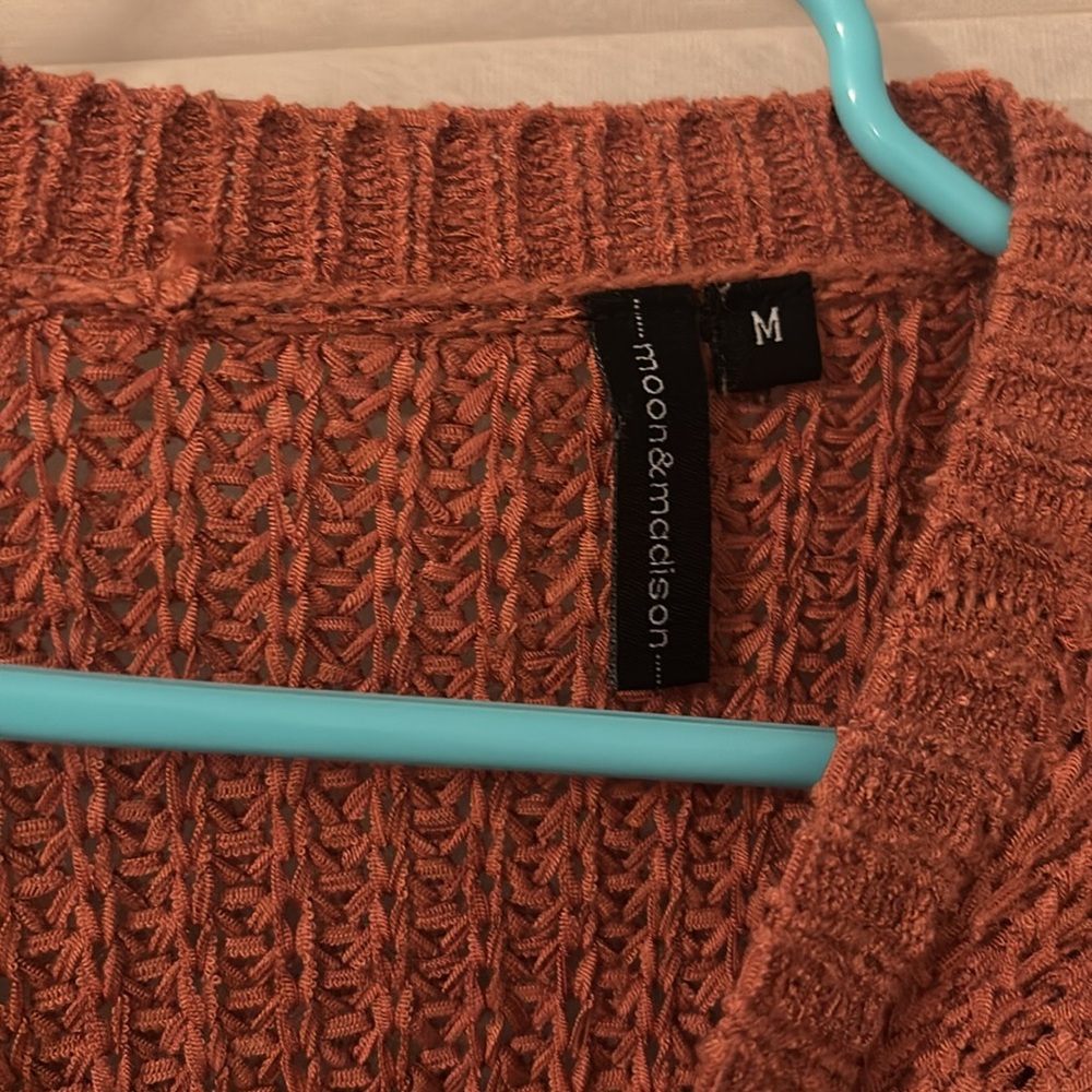 Cozy Rust Sweater - Picture 3 of 3